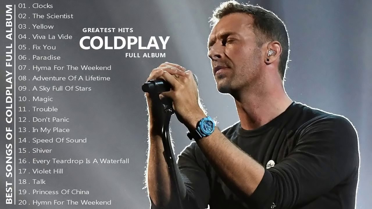 coldplay best hits